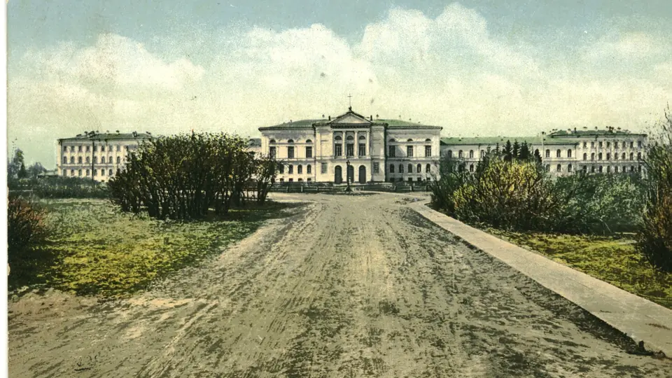 Tomsk Devlet Üniversitesi kampüsü